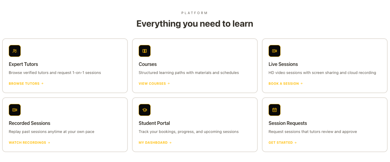 Set up your courses & schedule